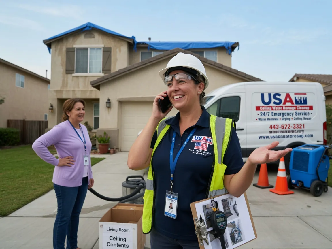Ceiling Water Damage Restoration Plano, IL FAQs
